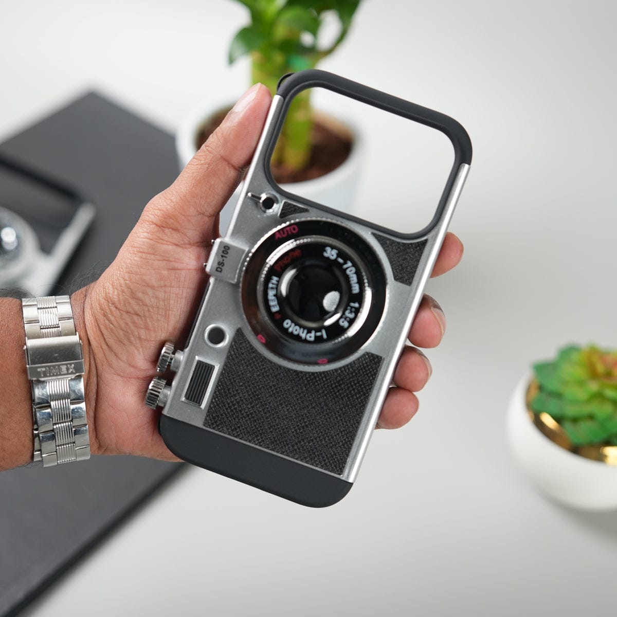iPhone 17 Series Retro Camera Design Case with Lanyard | Shockproof Protective Cover