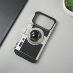 iPhone 17 Series Retro Camera Design Case with Lanyard | Shockproof Protective Cover