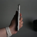 iPhone 17 Series Transparent Bottom Metal Stand MagSafe Supported Case Cover