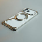 iPhone 17 Series Z Shape Aluminum Metal Rotating Kickstand Frameless Design