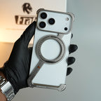 iPhone 17 Series Z Shape Aluminum Metal Rotating Kickstand Frameless Design