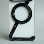 iPhone 17 Series Z Shape Aluminum Metal Rotating Kickstand Frameless Design