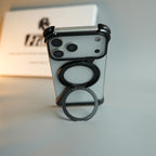 iPhone 17 Series Z Shape Aluminum Metal Rotating Kickstand Frameless Design