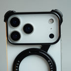 iPhone 17 Series Z Shape Aluminum Metal Rotating Kickstand Frameless Design