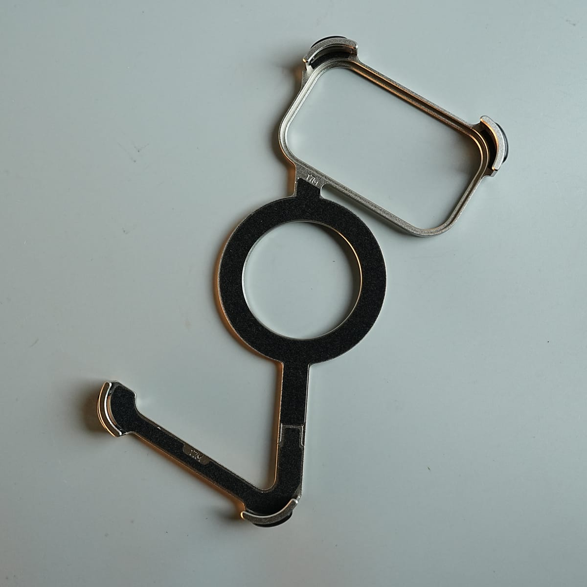 iPhone 17 Series Z Shape Aluminum Metal Rotating Kickstand Frameless Design
