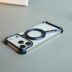 iPhone 17 Series Z Shape Aluminum Metal Rotating Kickstand Frameless Design
