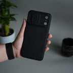 Nillkin iPhone 17 Pro Max Camera Shutter Case | Slim Shockproof Privacy Cover with Lens Protection
