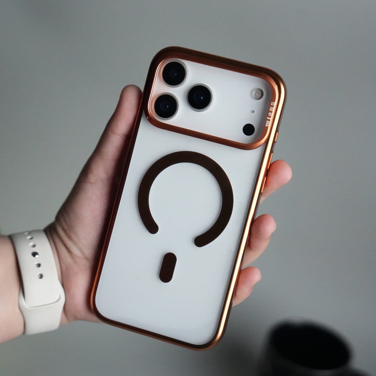 iPhone 17 Pro Max CrystalView MagSafe Case with Metal Camera Frame Kickstand Cover