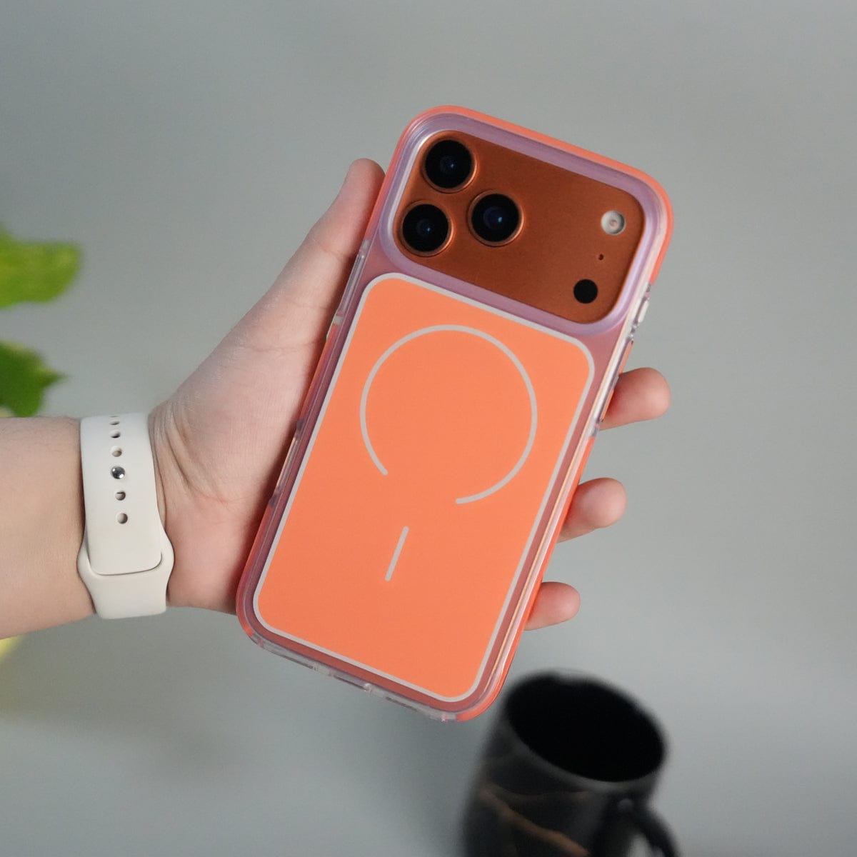 iPhone 17 Pro Max Transparent Soft Edge MagSafe Case Cover