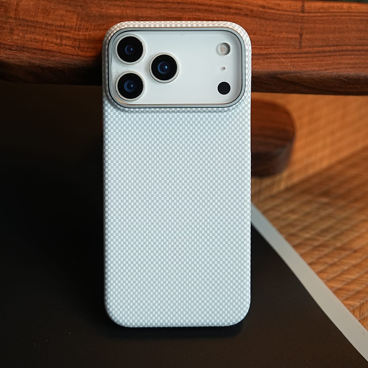 Premium Micro Check Pattern Case for Phone 17 Series | Magsafe Compatibility