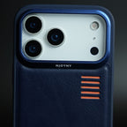 Premium PU Leather Case for iPhone 17 Series | Metal Camera Frame
