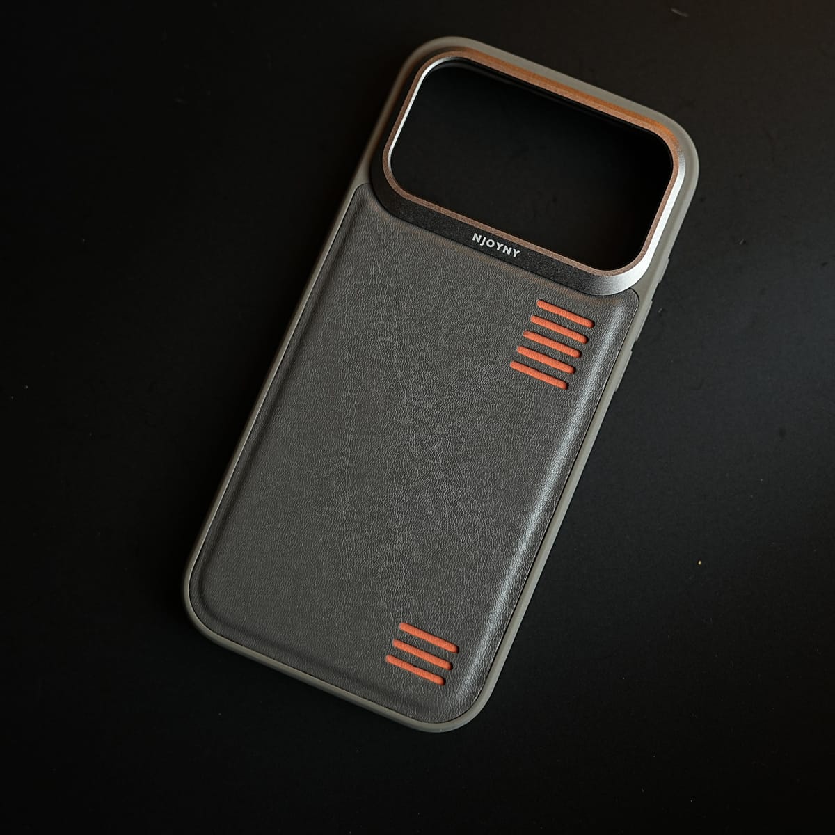 Premium PU Leather Case for iPhone 17 Series | Metal Camera Frame