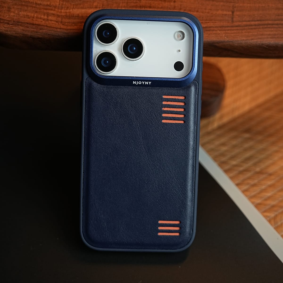 Premium PU Leather Case for iPhone 17 Series | Metal Camera Frame