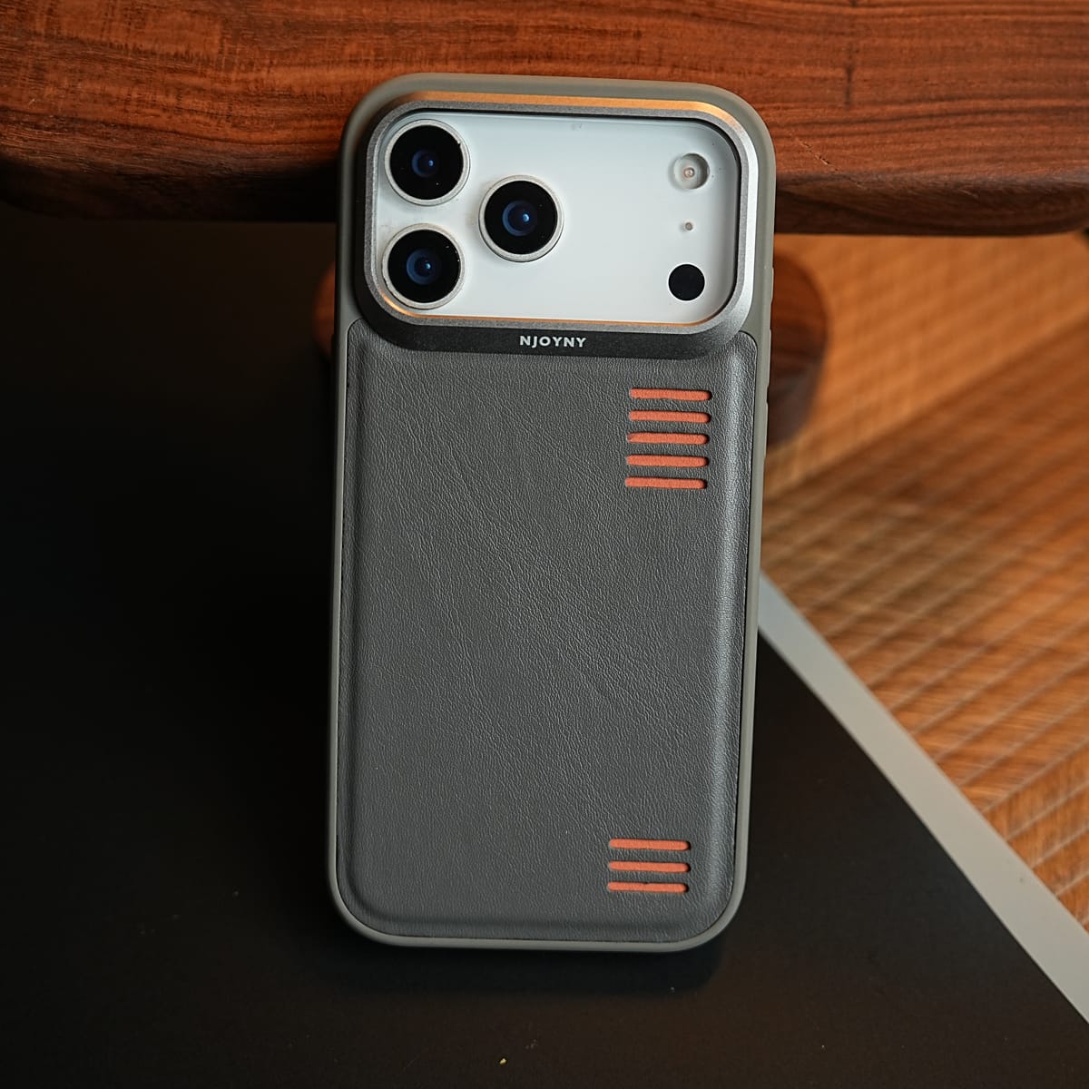 Premium PU Leather Case for iPhone 17 Series | Metal Camera Frame
