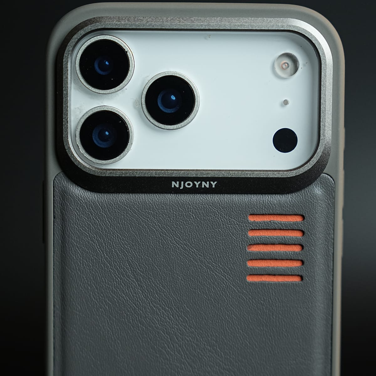 Premium PU Leather Case for iPhone 17 Series | Metal Camera Frame