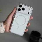 iPhone 17 Pro Max Crystal Series Hard Transparent MagSafe Case