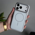 iPhone 17 Pro Max MagSafe Silicone Case Slim Matte Shockproof Cover with Camera Protection