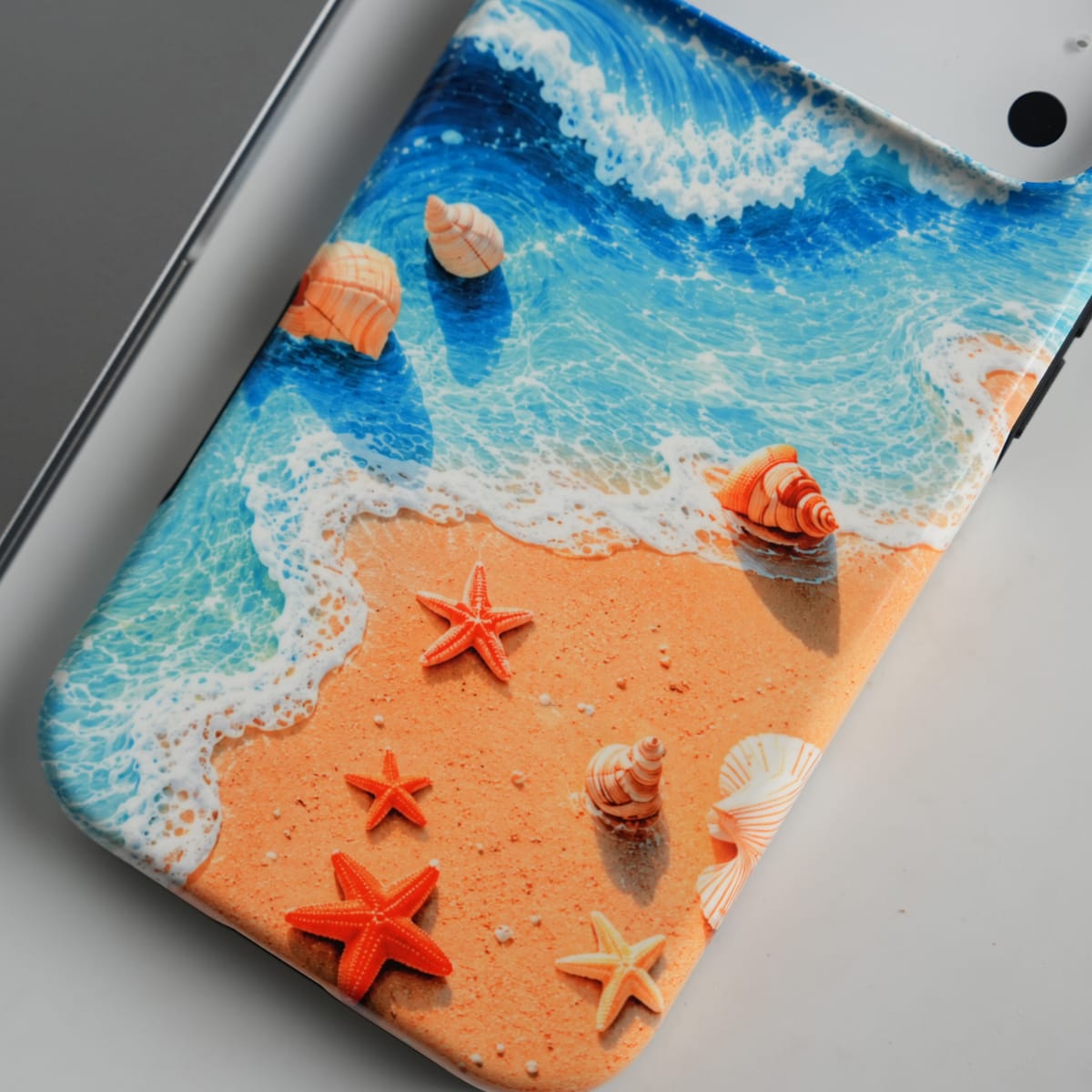 iPhone Ocean Breeze HD Glossy Double layer Tough Cover