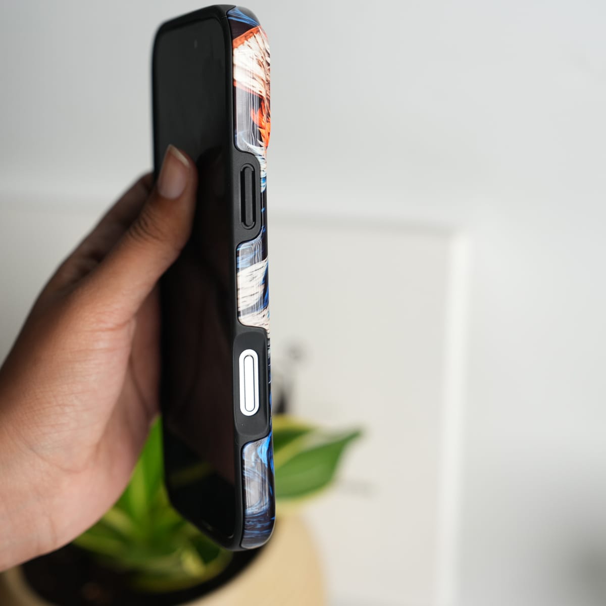 iPhone Tiger Face HD Glossy Double layer Tough Cover
