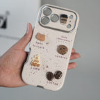 iPhone Series Premium Cute Café 3D Charm Protective Case