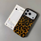 Glitter Leopard Print Case for iPhone | Sparkle TPU Protective Cover