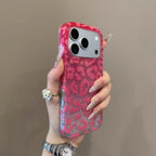 Glitter Leopard Print Case for iPhone | Sparkle TPU Protective Cover