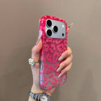 Glitter Leopard Print Case for iPhone | Sparkle TPU Protective Cover