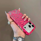 Glitter Leopard Print Case for iPhone | Sparkle TPU Protective Cover