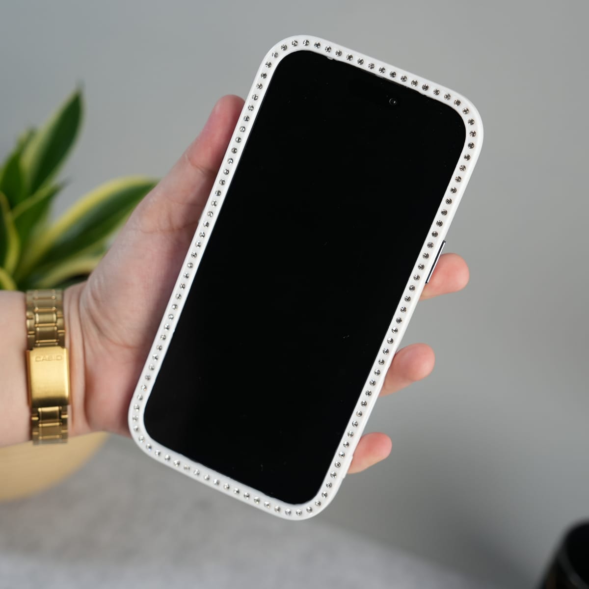 iPhone Elegant Butterfly Charm Case | Premium Pearl Finish Designer Cover