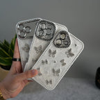 iPhone Elegant Butterfly Charm Case | Premium Pearl Finish Designer Cover