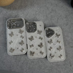 iPhone Elegant Butterfly Charm Case | Premium Pearl Finish Designer Cover