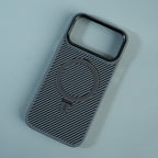 iPhone Series Premium Carbon-Texture Ring Stand Flip Case | Metal Kickstand | Slim & Protective Cover