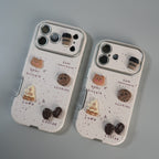 iPhone Series Premium Cute Café 3D Charm Protective Case
