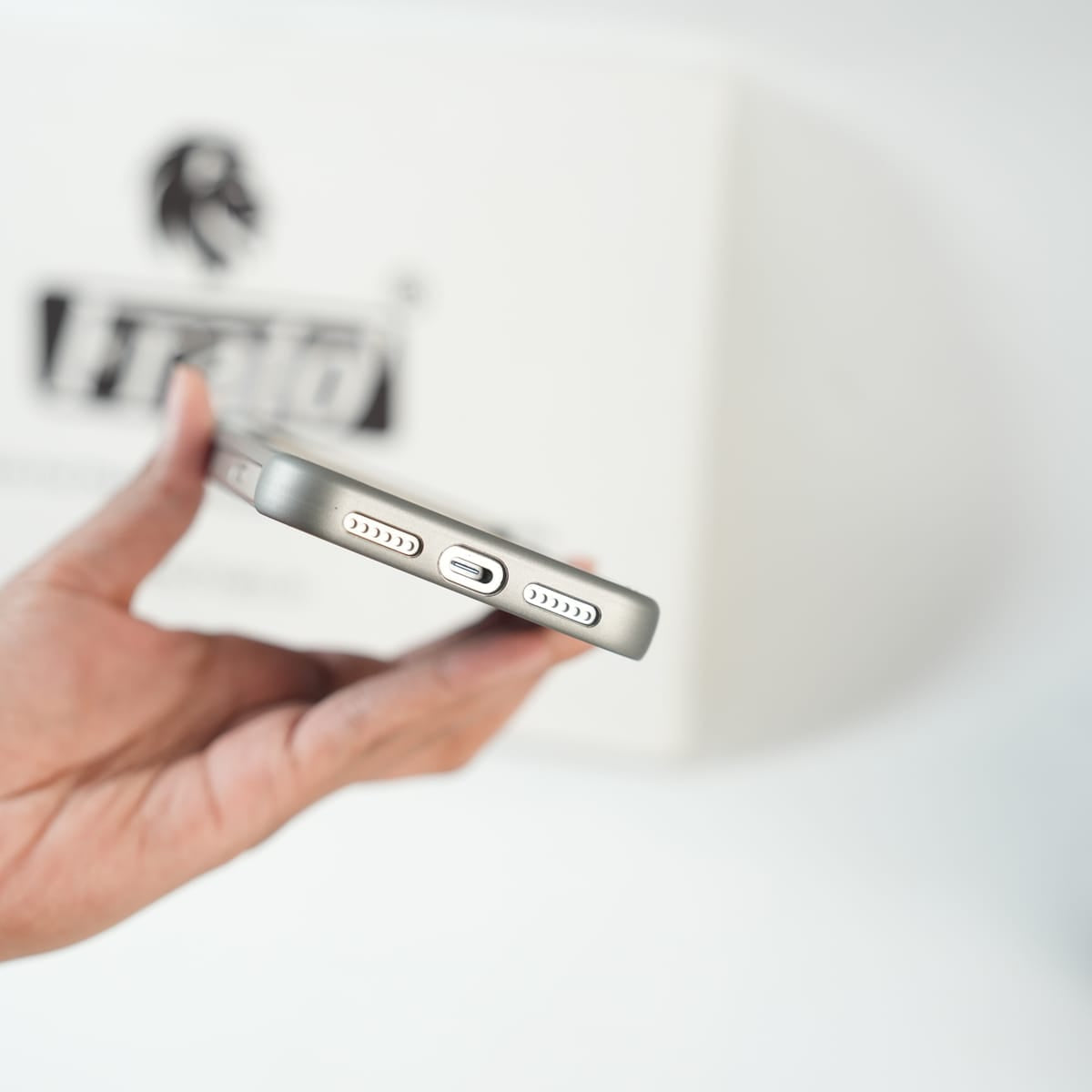 iPhone Series Premium Wood Texture PVC MagSafe Protective Case