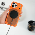 iPhone Series Premium Wood Texture PVC MagSafe Protective Case