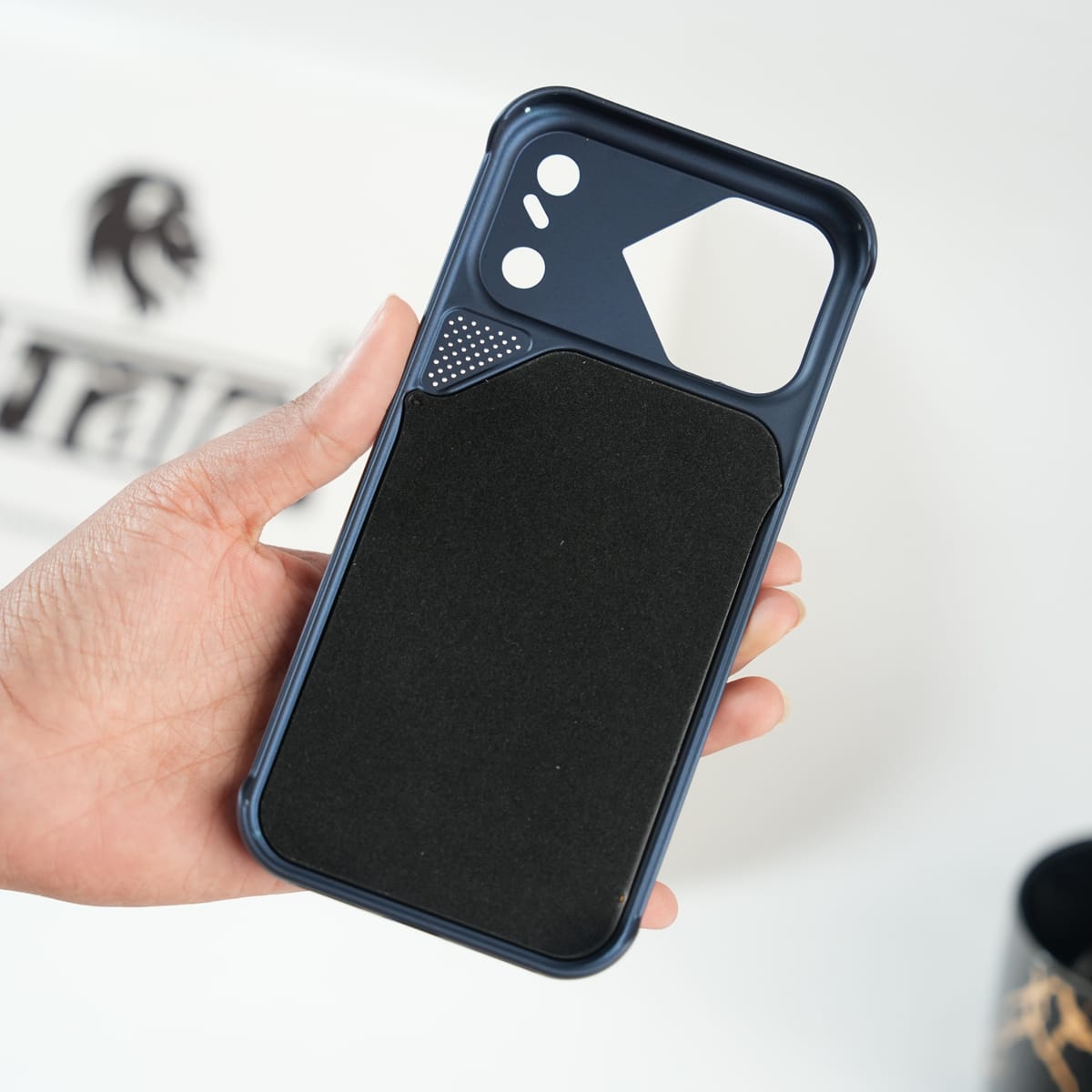 iPhone Series Premium Wood Texture PVC MagSafe Protective Case
