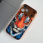 iPhone Series Tiger Face Chrome Armor Case