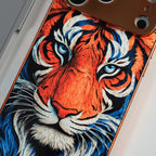 iPhone Series Tiger Face Chrome Armor Case