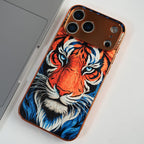 iPhone Series Tiger Face Chrome Armor Case
