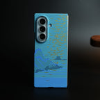 Aramid Design Hard Pc Case for Samsung Galaxy Z Fold 8 Ultra | MagSafe Cover | BlueHill
