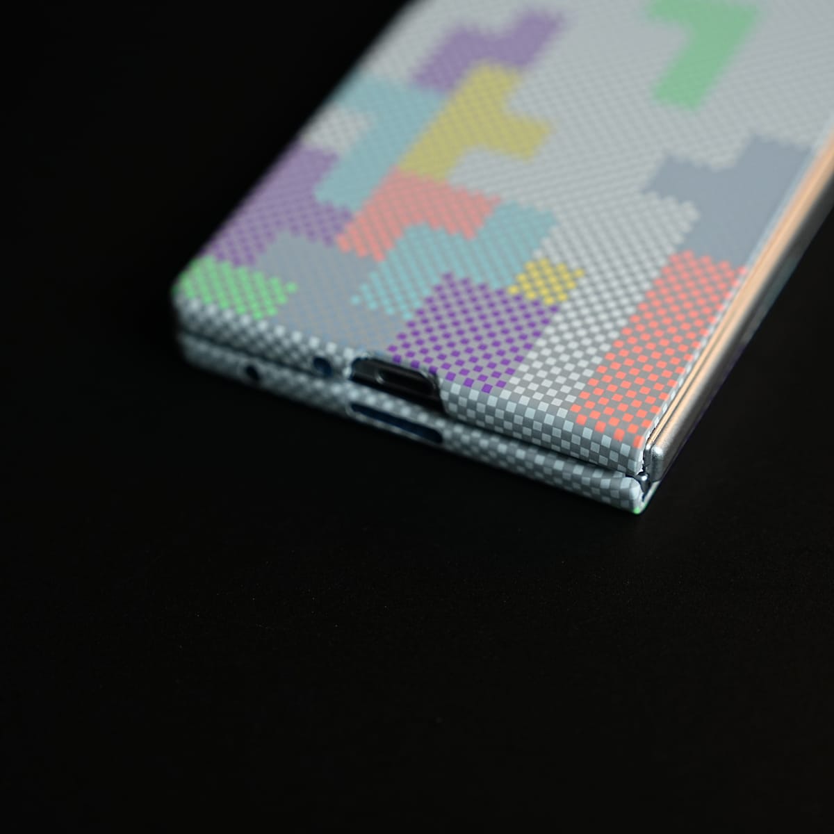 Aramid Design Hard Pc Case for Samsung Galaxy Z Fold 8 Ultra | MagSafe Cover | Brick Design
