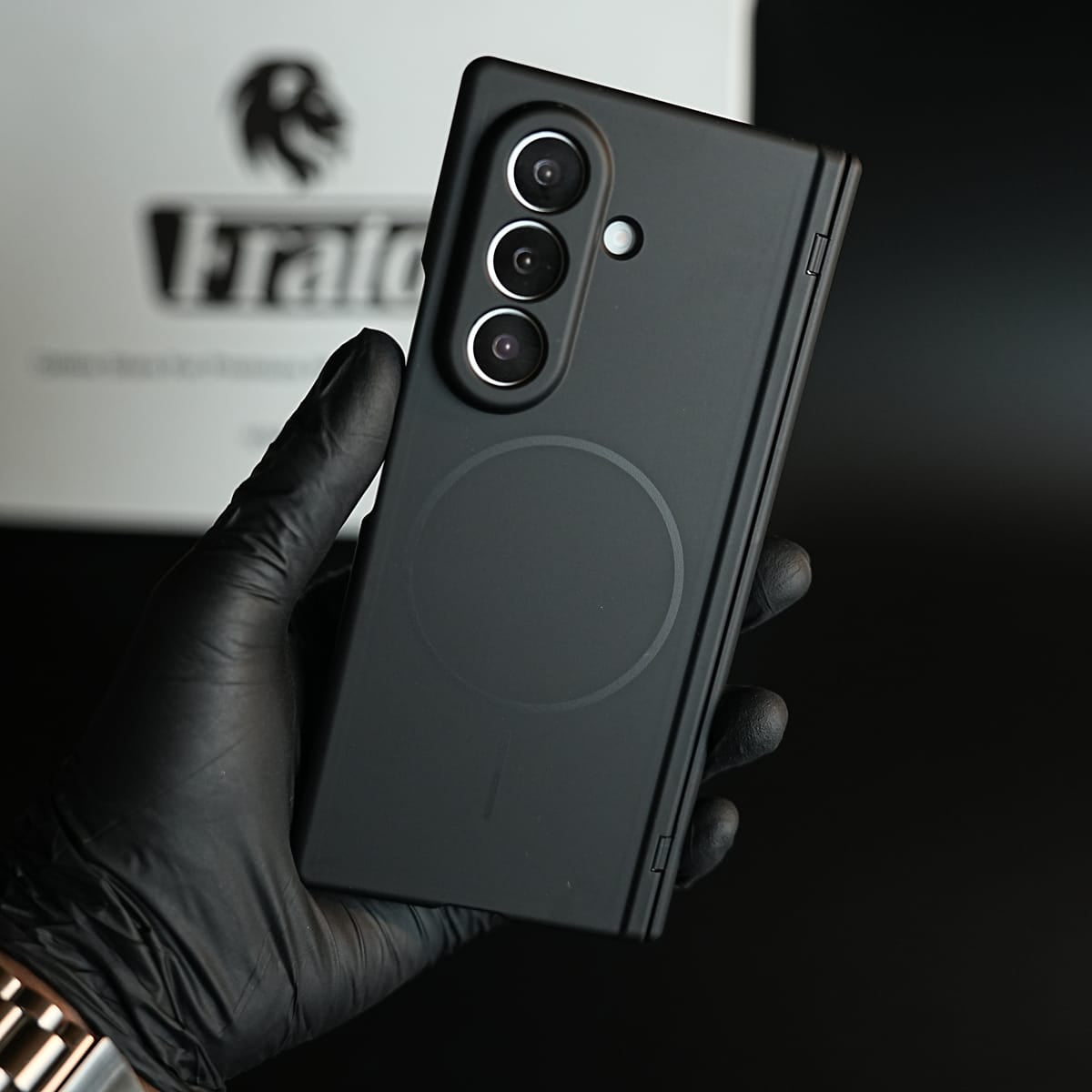 Magnetic Hinge protection case for Samsung Galaxy Z Fold 8 Ultra | Front Glass Protection