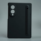 Matte Finish Case with Built-in Screen Protector For Samsung Galaxy Z Fold 8 | Full Hinge Protection & S Pen Holder