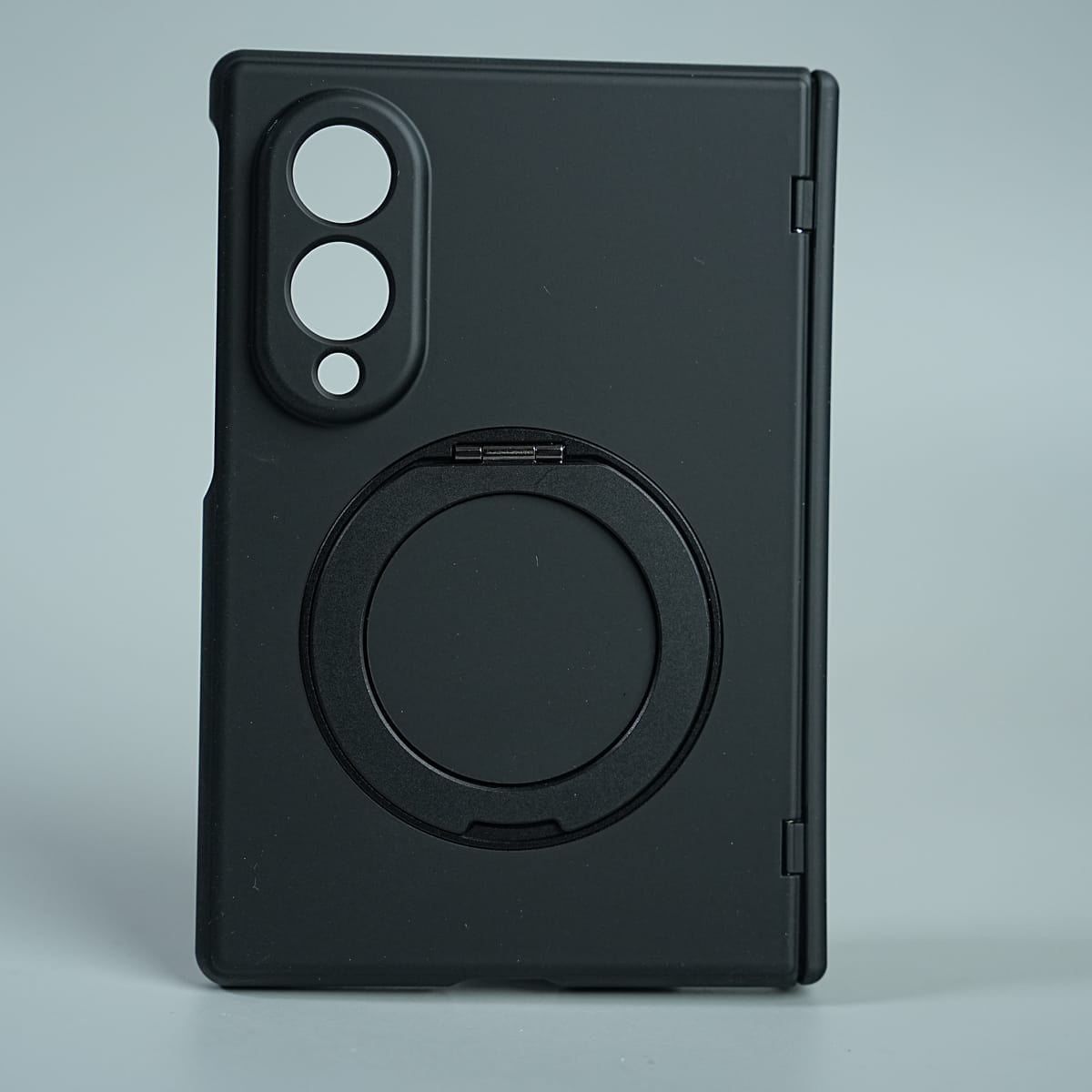 Matte Ring Stand Case For Samsung Galaxy Z Fold 8 | Built-in Screen Protector & Full Hinge Protection