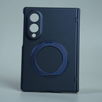 Matte Ring Stand Case For Samsung Galaxy Z Fold 8 | Built-in Screen Protector & Full Hinge Protection