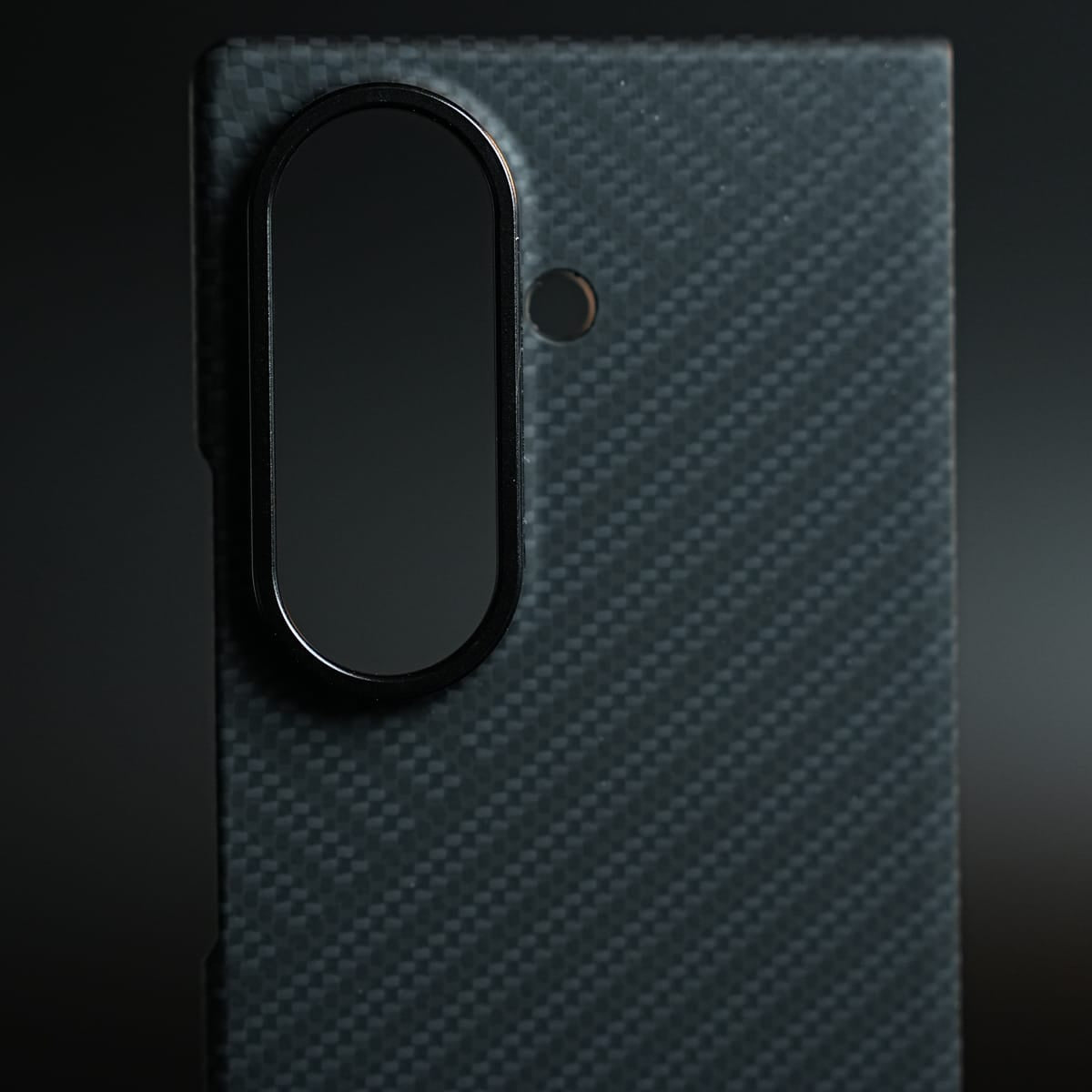 Carbon Fiber Texture Case for Samsung Galaxy Z Fold 8 Ultra | Magnetic Ring + 2 Ultra HD Tempered Glass