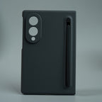 Matte Finish with Full Hinge Protection For Galaxy Z Fold 8 | S Pen Holder Protective Case