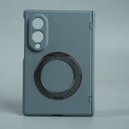 Matte Ring Stand Case For Samsung Galaxy Z Fold 8 | Built-in Screen Protector & Full Hinge Protection