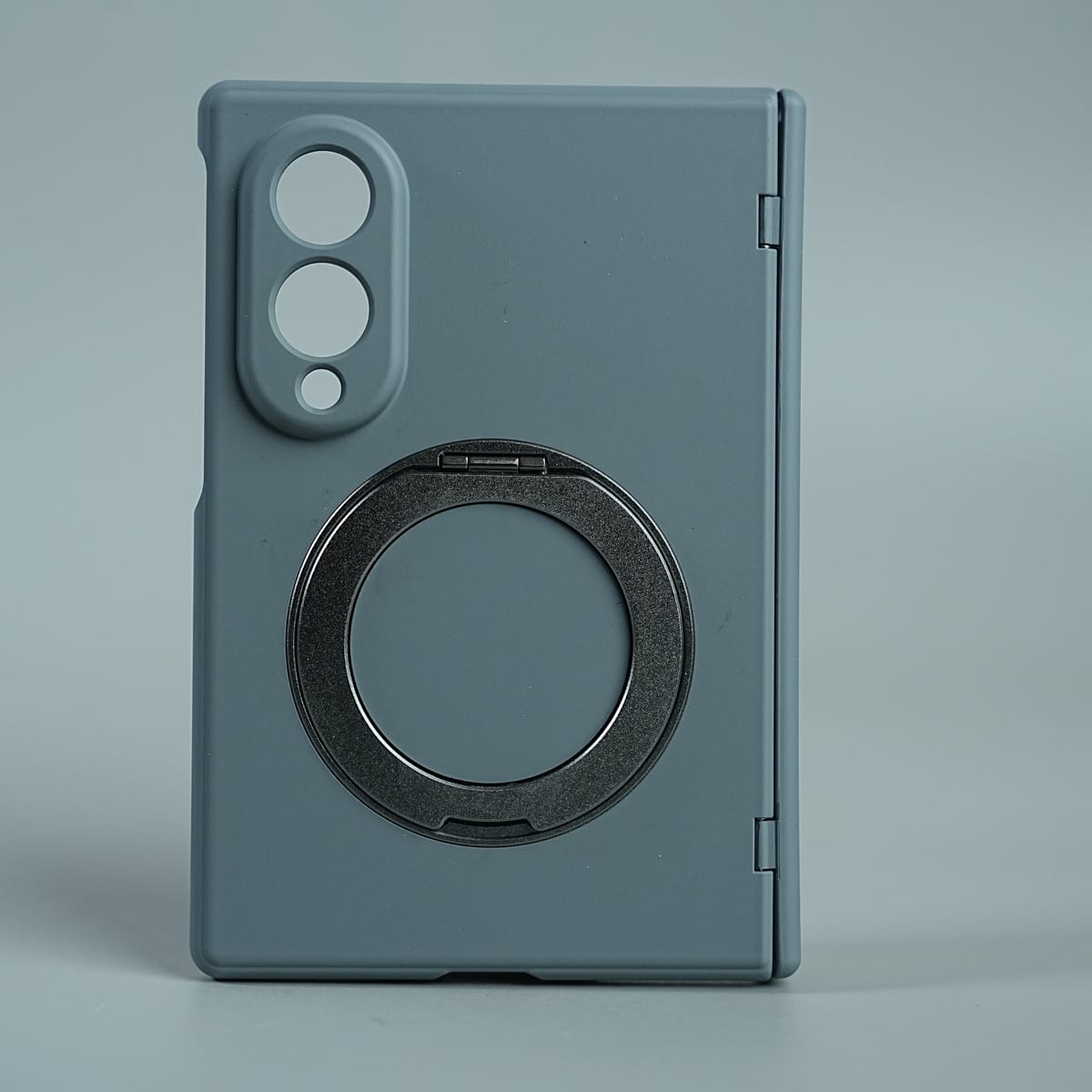 Matte Ring Stand Case For Samsung Galaxy Z Fold 8 | Built-in Screen Protector & Full Hinge Protection