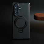 Leather Texture Case for Samsung Galaxy Z Fold 8 Ultra | Ring Stand & Screen Protector